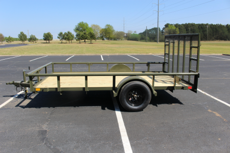 New 2026 Davidson 83X12 PIPE TOP W/4' GATE Utility Trailer