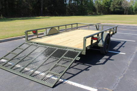 New 2026 Davidson 83X12 PIPE TOP W/4' GATE Utility Trailer