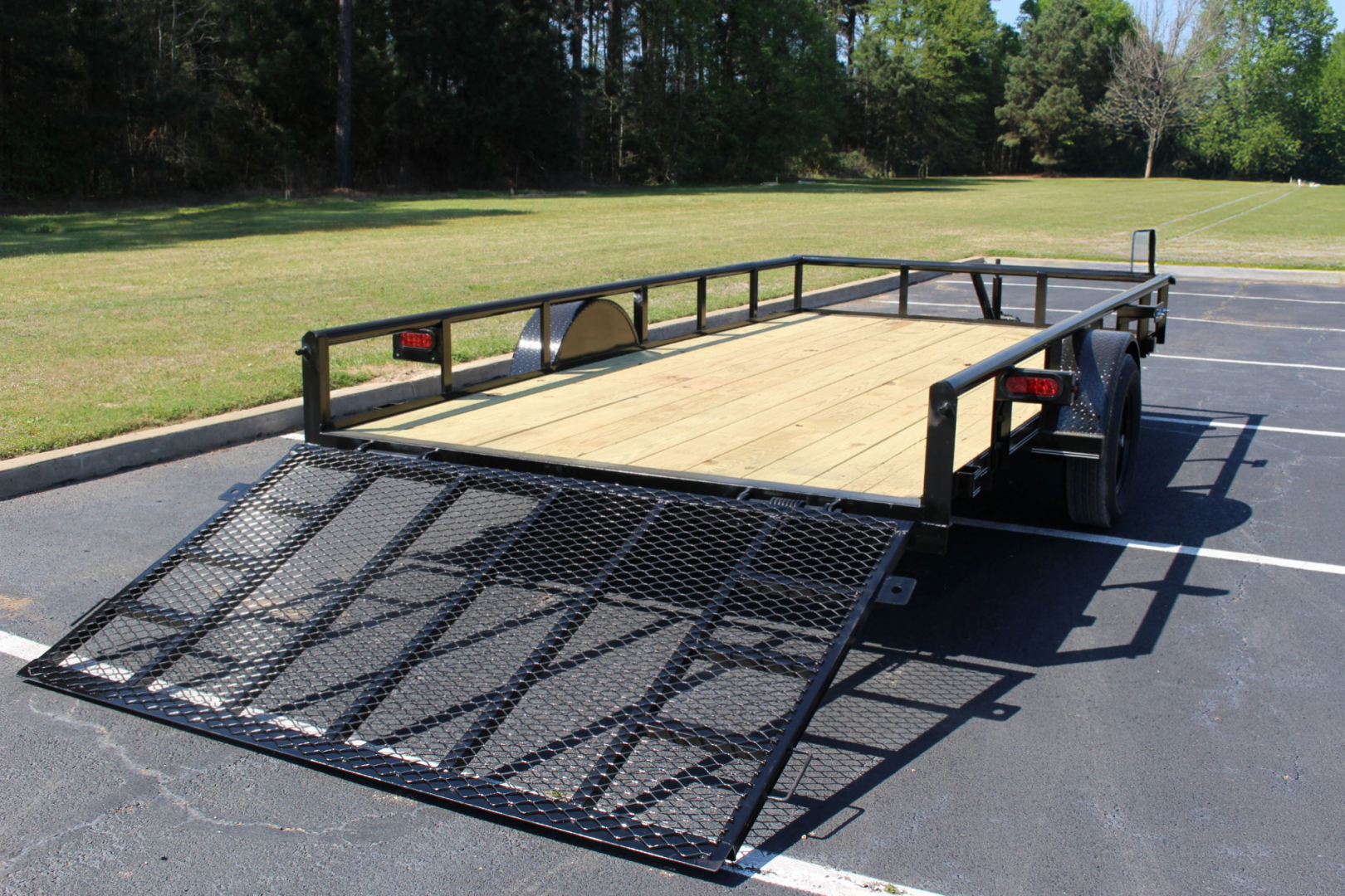 New 2026 Davidson Trailers 83X14 PIPE TOP W/4' GATE Utility Trailer