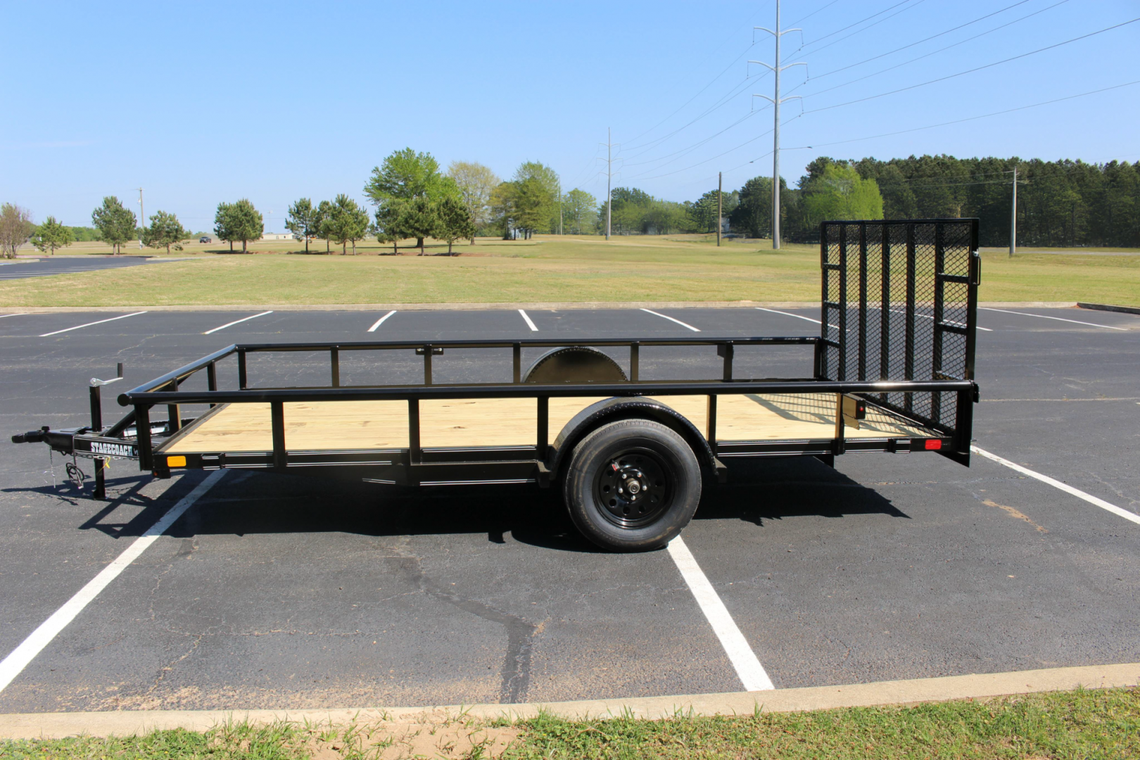 New 2026 Davidson Trailers 83X14 PIPE TOP W/4' GATE Utility Trailer
