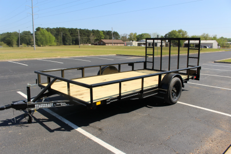 New 2026 Davidson Trailers 83X14 PIPE TOP W/4' GATE Utility Trailer