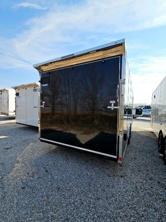 New 2026 Impact Trailers 8.5 x 24 10K Quake Flat Top V-Nose Car Hauler