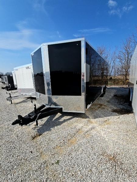 New 2026 Impact Trailers 8.5 x 24 10K Quake Flat Top V-Nose Car Hauler