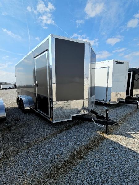 New 2026 Impact Trailers Quake 7 x 16 7K Ramp Door Cargo / Enclosed Trailer