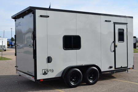 New ATC 7.5x16 STO 450 ALUMINUM CARGO TRAILER w/ ADVENTURE PACKAGE