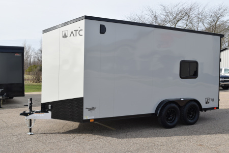 New ATC 7.5x16 STO 450 ALUMINUM CARGO TRAILER w/ ADVENTURE PACKAGE