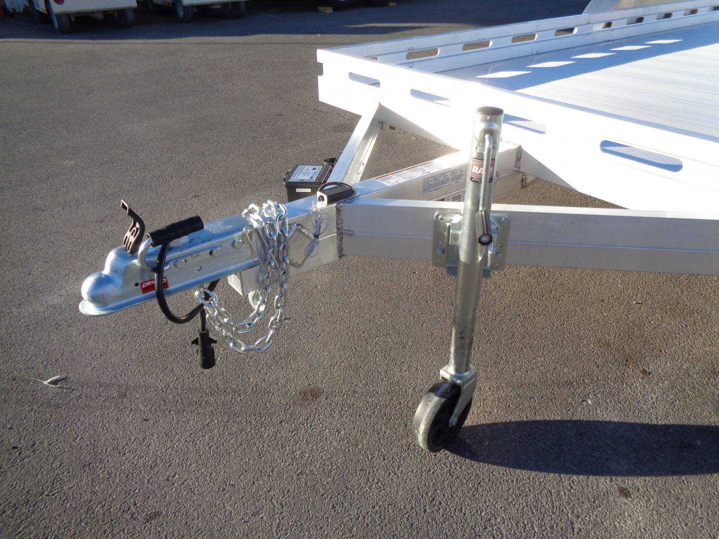 New 2027 Aluma * 8016--TA-R * 16Ft Tandem Axle 8.5K Aluminum Car Hauler