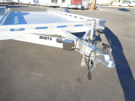 New 2027 Aluma * 8016--TA-R * 16Ft Tandem Axle 8.5K Aluminum Car Hauler