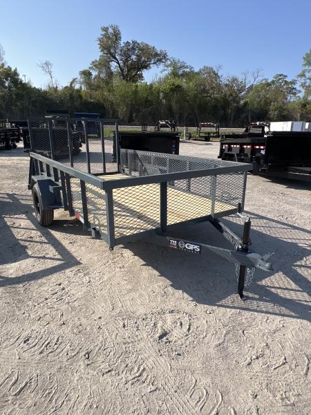 New 2026 GPS Trailers GT612 W/MESH Utility Trailer