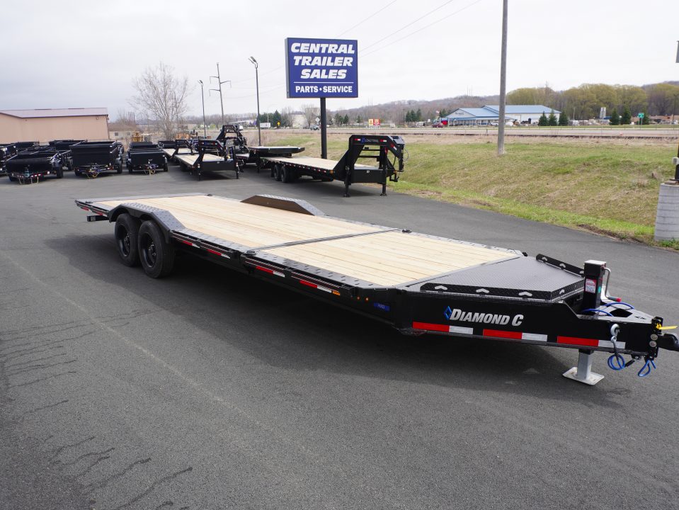 New 2026 Diamond C Trailers 102"x24ft Tilt Trailer