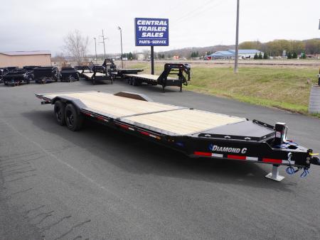 New 2026 Diamond C Trailers 102"x24ft Tilt Trailer