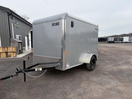 New 2026 CAR MATE TRAILERS 6x10 6'0 Interior Height Cargo / Enclosed Trailer with Double Doors