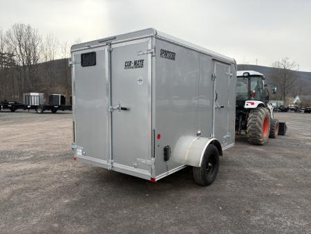 New 2026 CAR MATE TRAILERS 6x10 6'0 Interior Height Cargo / Enclosed Trailer with Double Doors
