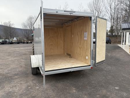 New 2026 CAR MATE TRAILERS 6x10 6'0 Interior Height Cargo / Enclosed Trailer with Double Doors