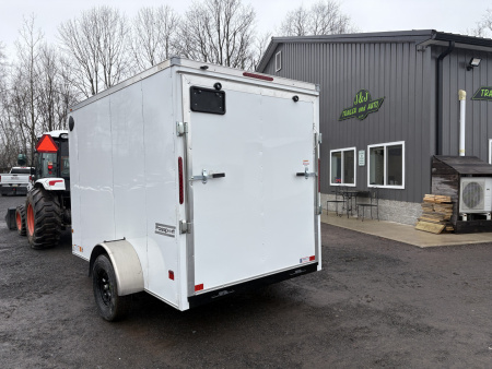 New 2026 Haulmark 6x10 6'6" Interior Passport Deluxe Cargo / Enclosed Trailer with Ramp Door
