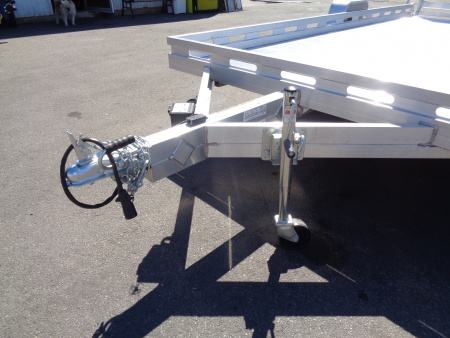 New 2027 Aluma * 8015-TG * 15Ft Single Axle ATV Trailer w/ Tailgate