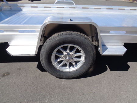 New 2027 Aluma * 8015-TG * 15Ft Single Axle ATV Trailer w/ Tailgate