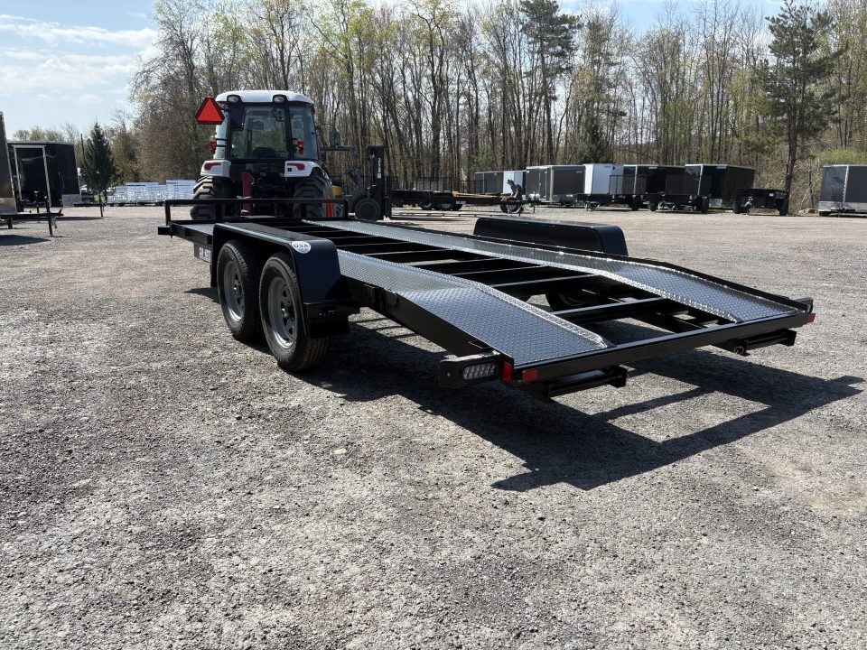 New 2026 CAR MATE TRAILERS 18' 7K Steel Runner Open Car / Racing Trailer
