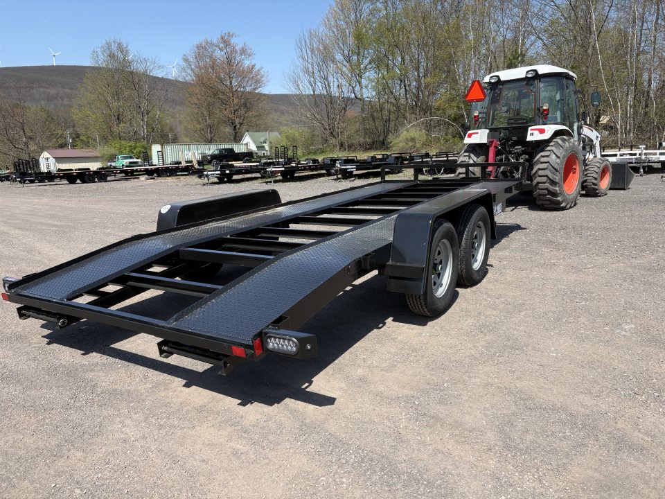 New 2026 CAR MATE TRAILERS 18' 7K Steel Runner Open Car / Racing Trailer