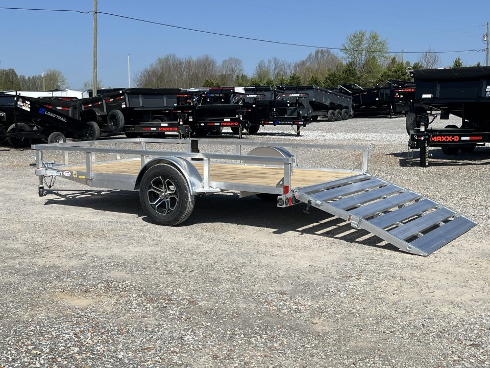 New 2026 Load Trail Aluminum Utility Trailer | 77" x 12' | 3k GVWR