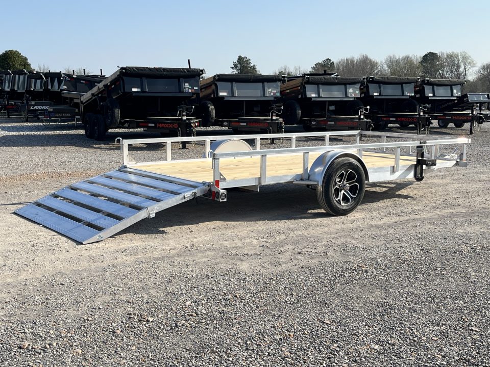 New 2026 Load Trail Aluminum Utility Trailer | 77" x 14' | 3k GVWR