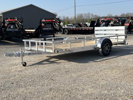 New 2026 Load Trail Aluminum Utility Trailer | 77" x 14' | 3k GVWR