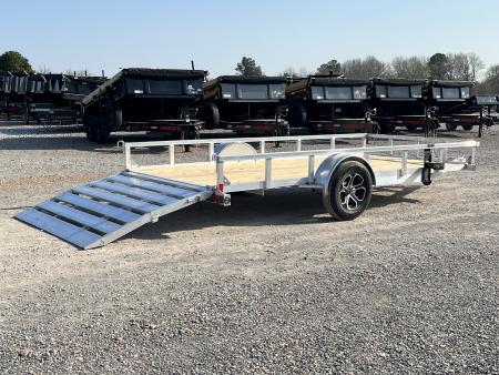 New 2026 Load Trail Aluminum Utility Trailer | 77" x 14' | 3k GVWR