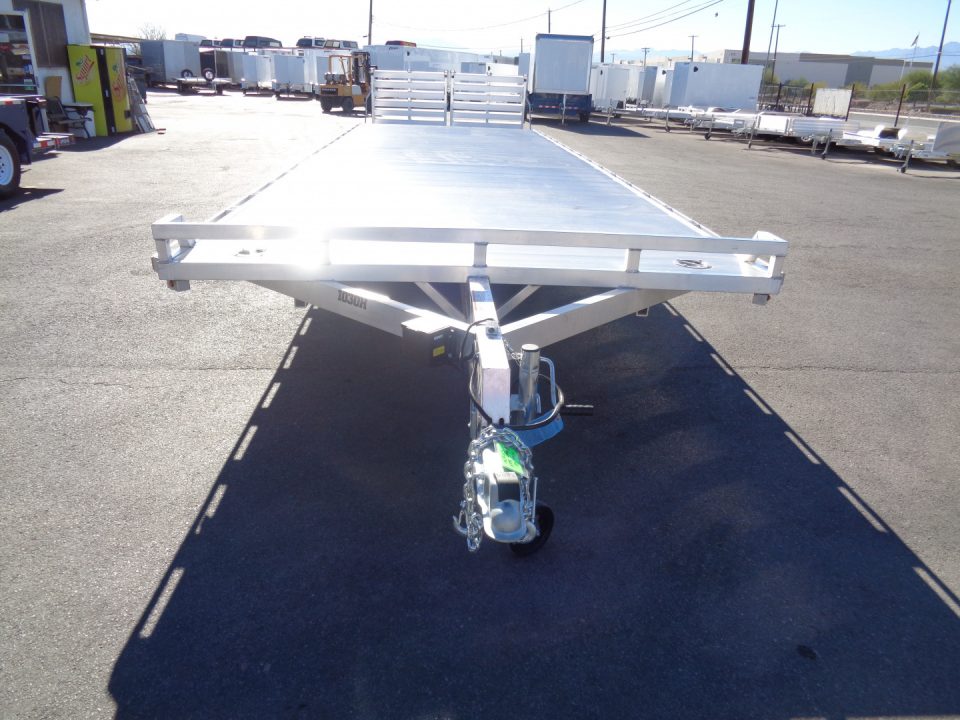 New 2026 Aluma * 1030H * 30Ft Tandem Axle Deck Over 10k Aluminum Utility Trailer
