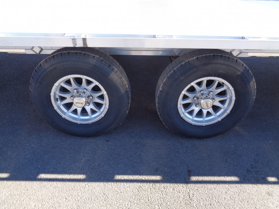 New 2026 Aluma * 1030H * 30Ft Tandem Axle Deck Over 10k Aluminum Utility Trailer