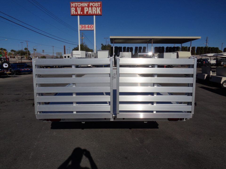 New 2026 Aluma * 1030H * 30Ft Tandem Axle Deck Over 10k Aluminum Utility Trailer