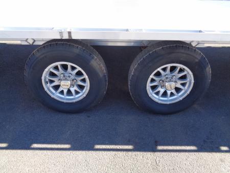 New 2026 Aluma * 1030H * 30Ft Tandem Axle Deck Over 10k Aluminum Utility Trailer