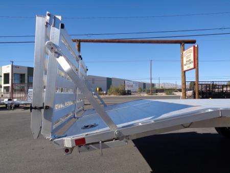 New 2026 Aluma * 1030H * 30Ft Tandem Axle Deck Over 10k Aluminum Utility Trailer