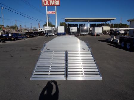 New 2026 Aluma * 1030H * 30Ft Tandem Axle Deck Over 10k Aluminum Utility Trailer