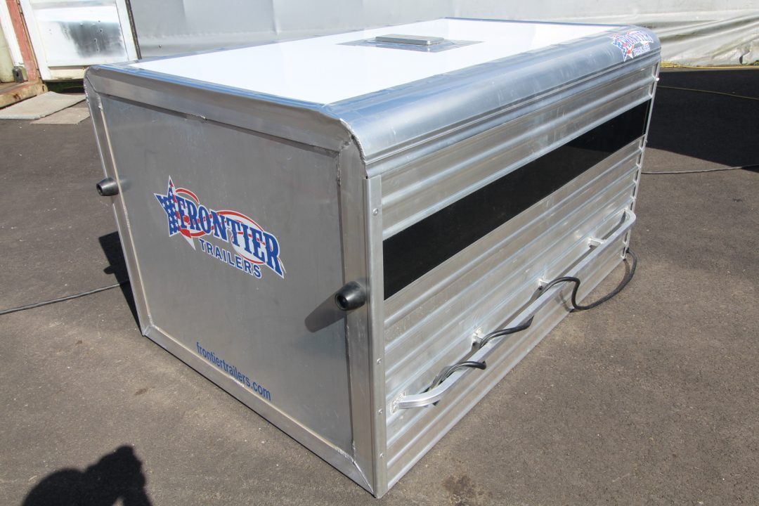 New 2026 Frontier Livestock Truck Topper - Double Door - Two Compartments - Truck Box (Livestock and Dog)