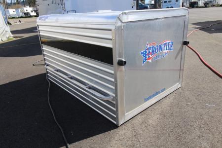 New 2026 Frontier Livestock Truck Topper - Double Door - Two Compartments - Truck Box (Livestock and Dog)