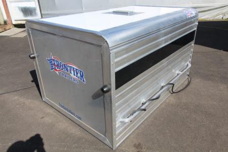 New 2026 Frontier Livestock Truck Topper - Double Door - Two Compartments - Truck Box (Livestock and Dog)