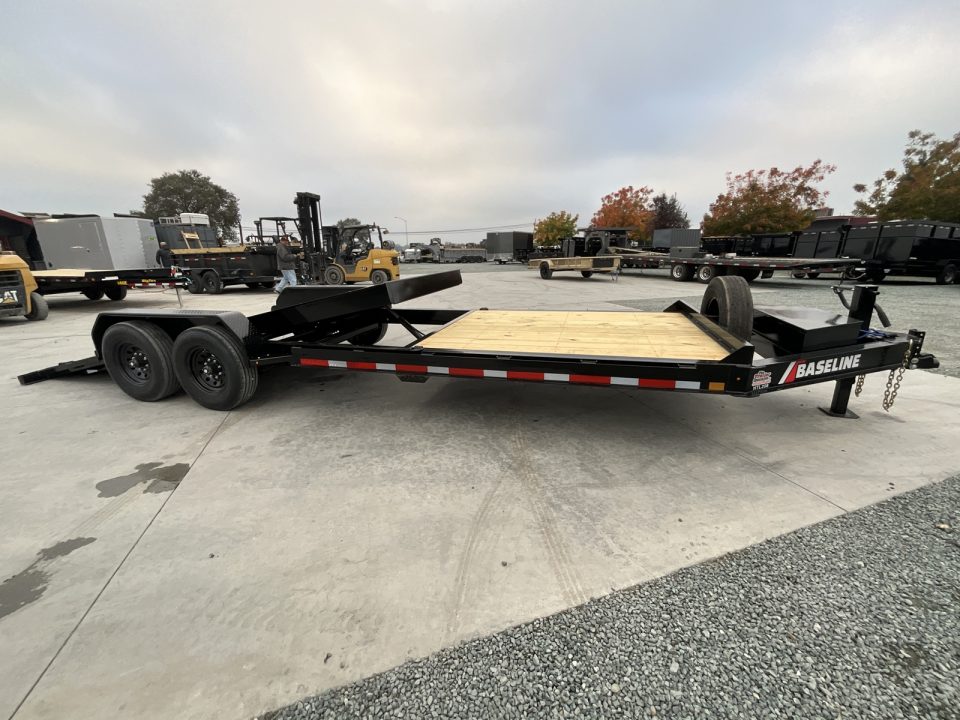 New 2026 Baseline HTL208L24X82 7FT X 24FT 16K GVW Tilt Trailer