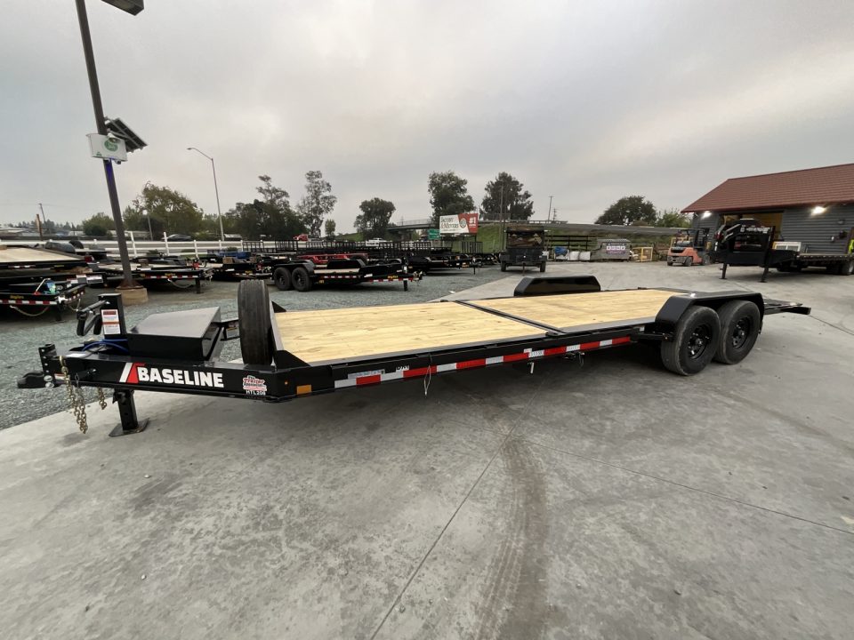 New 2026 Baseline HTL208L24X82 7FT X 24FT 16K GVW Tilt Trailer