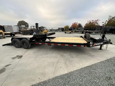 New 2026 Baseline HTL208L24X82 7FT X 24FT 16K GVW Tilt Trailer