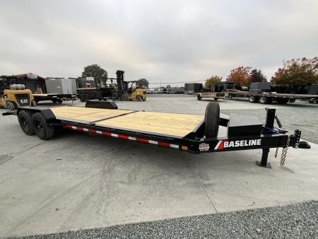 New 2026 Baseline HTL208L24X82 7FT X 24FT 16K GVW Tilt Trailer