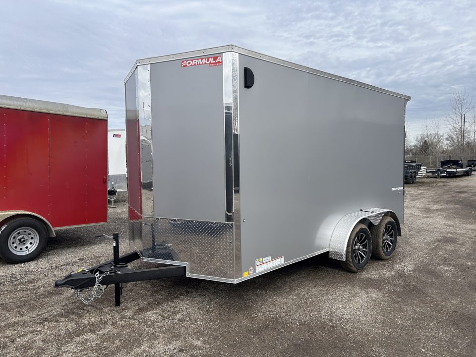 New 2026 Formula Trailers 7 X 14 FT TRAVERSE ENCLOSED CARGO TRAILER RAMP DOOR 7 FT INT HT