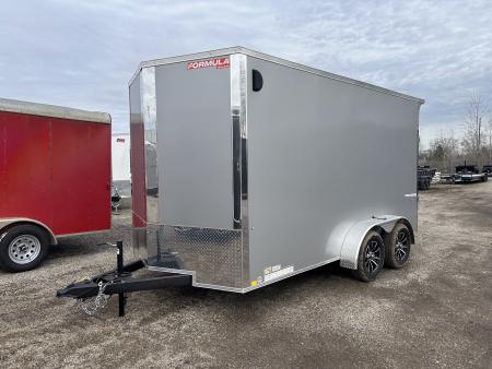New 2026 Formula Trailers 7 X 14 FT TRAVERSE ENCLOSED CARGO TRAILER RAMP DOOR 7 FT INT HT