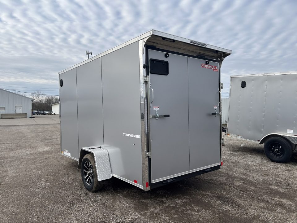 New 2026 Formula Trailers 6 X 12 FT TRAVERSE ENCLOSED CARGO TRAILER 6 FT 6 IN WITH RAMP DOOR Cargo / Enclosed Trailer