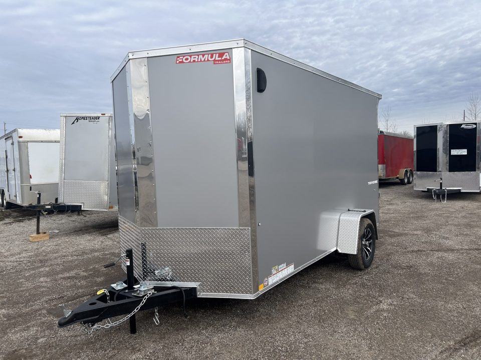 New 2026 Formula Trailers 6 X 12 FT TRAVERSE ENCLOSED CARGO TRAILER 6 FT 6 IN WITH RAMP DOOR Cargo / Enclosed Trailer