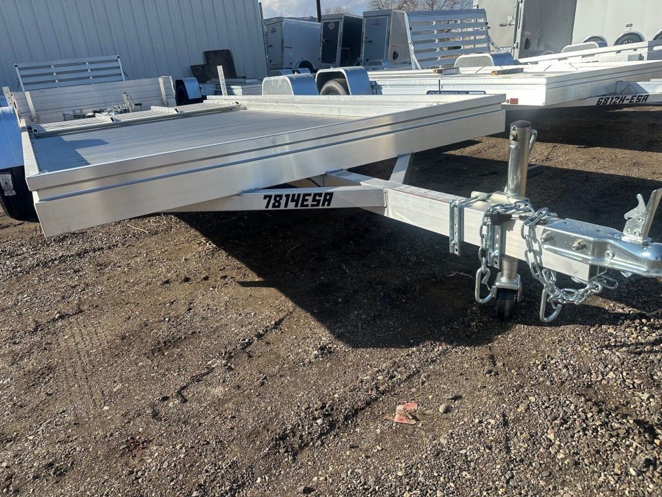 New 2027 Aluma 7814ESA Utility Trailer
