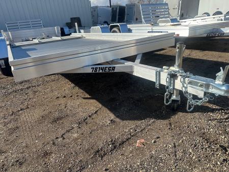 New 2027 Aluma 7814ESA Utility Trailer