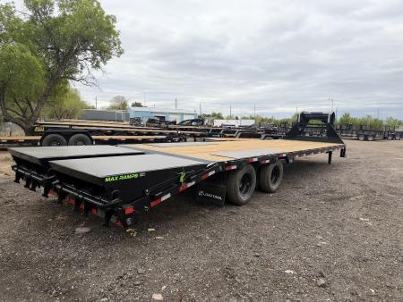 New 2026 Load Trail 8.5-32 Tandem Dual Gooseneck Deckover Equipment Hauler 24K GVWR
