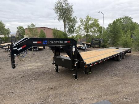 New 2026 Load Trail 8.5-32 Tandem Dual Gooseneck Deckover Equipment Hauler 24K GVWR