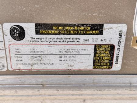 New 2026 Royal Cargo Trailers 7-14-1.5V Enclosed 7K GVWR (UI)