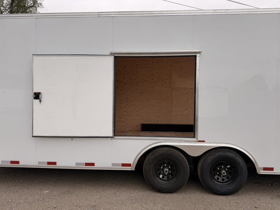 New 2026 Royal Cargo Trailers 8-20-1.5V Enclosed Car Hauler W/ Escape Door